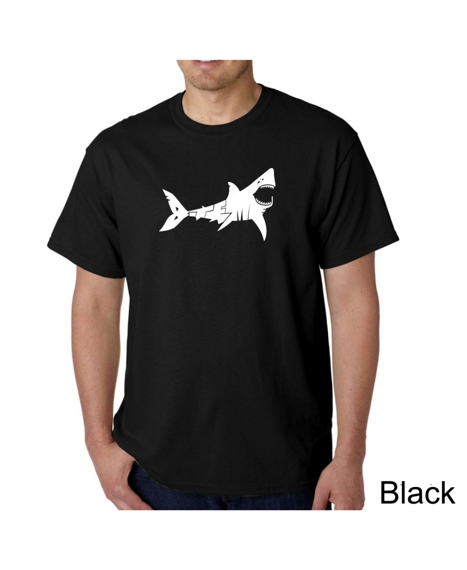 Men's Word Art T-Shirt - Bite Me