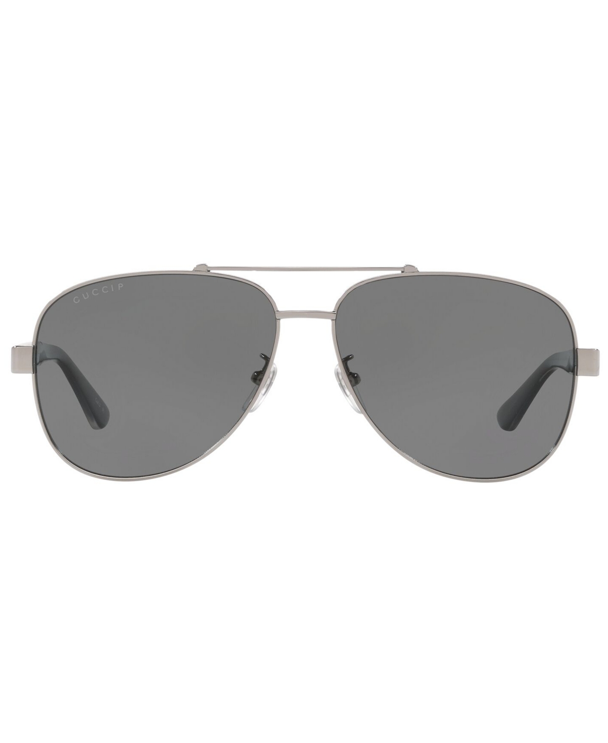 Shop Gucci Sunglasses, Gg0528s 63 In Silver,grey