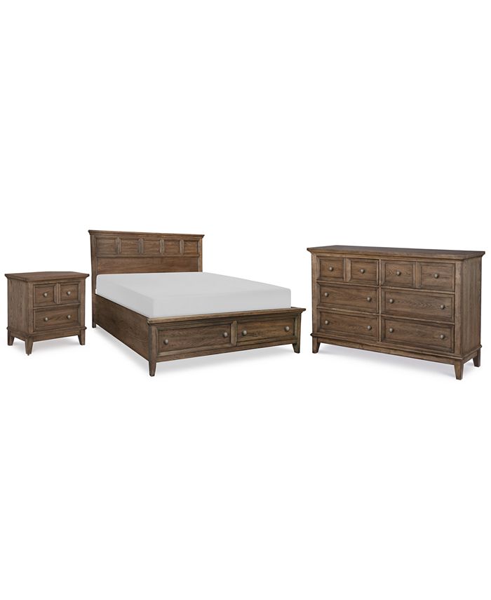 Furniture Forest Hills Bedroom Furniture 3Pc. Set (California King