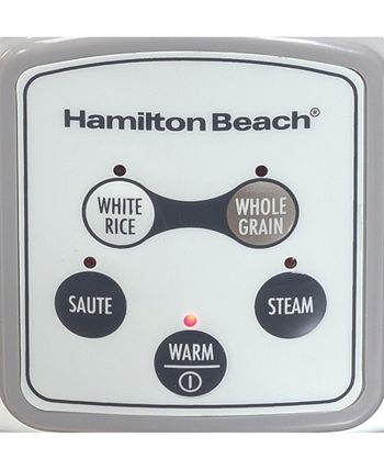 Hamilton Beach 16 Cup Advanced Multi-Function Rice Cooker - Macy's