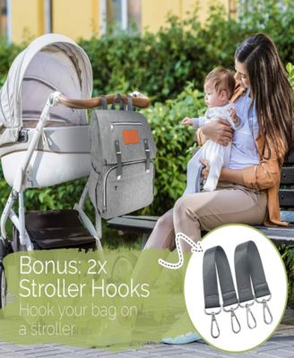 Baby Explorer Diaper Backpack Bag, Large, Waterproof Diaper Bags, Multi Functional Diaper Backpacks