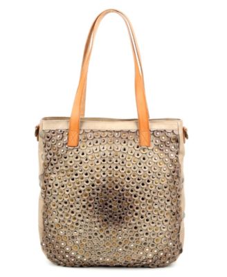 Stellar Stud Leather Tote Bag