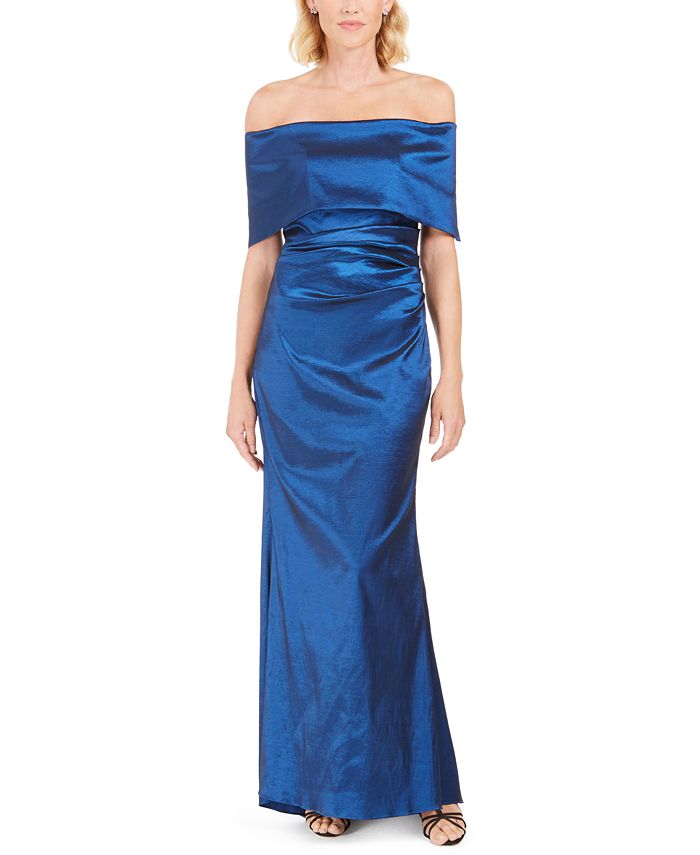 Vince camuto off outlet the shoulder long dress