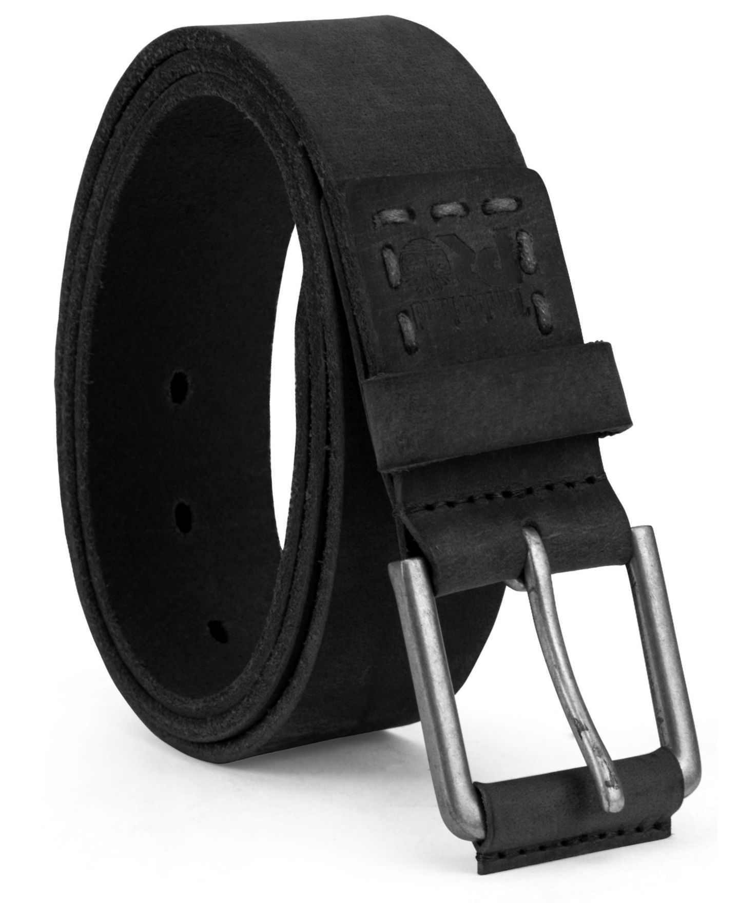 Мужской ремень Timberland 40mm Pull Up Belt, цвет: Чёрный — фото 2