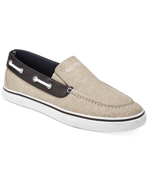 Nautica Men S Everyday Casual Canvas Boat Shoes Reviews All