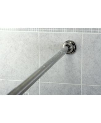  Decorative Flange 72-inch Tension Shower Rod