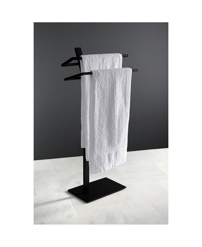 Kingston Brass - Pedestal Dual Towel Rack