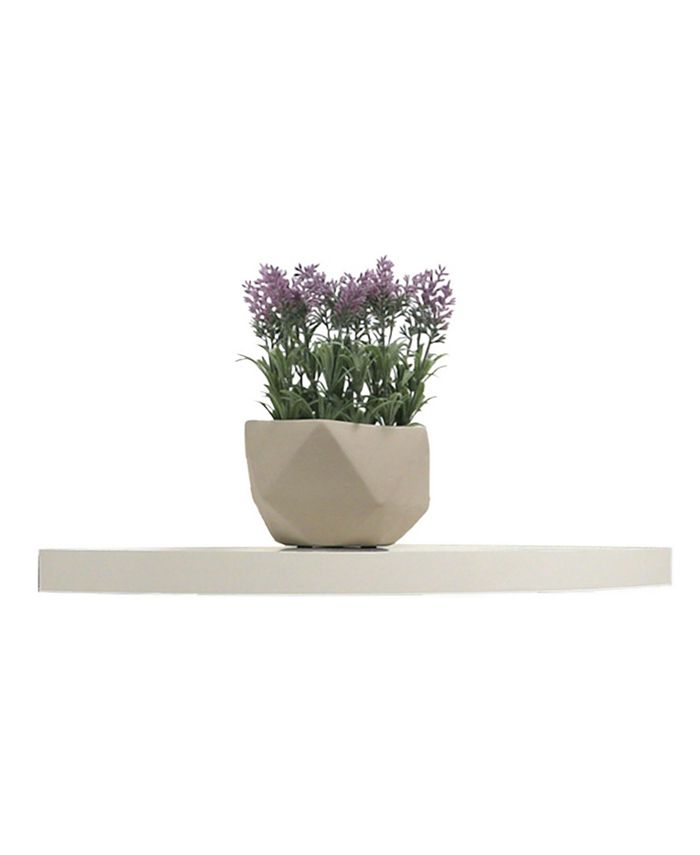 InPlace 18" Corner Floating Shelf Macy's