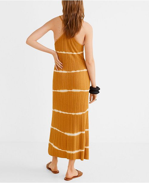 tie dye print dress