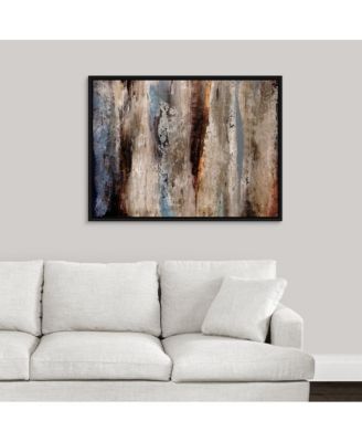 GreatBigCanvas 40 in. x 30 in. "Sediment Rocks" by  Alexys Henry Canvas Wall Art