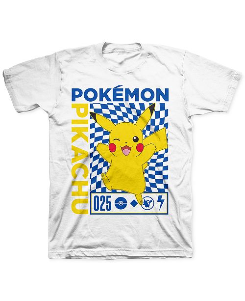 Pokemon Big Boys Pikachu Checker T Shirt Reviews Shirts