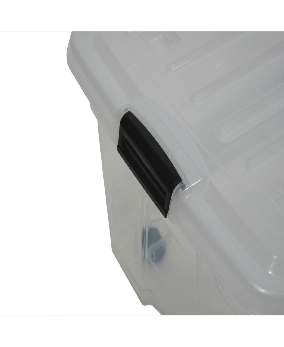 Taurus 6.75 Gallon Rolling Bin Storage Organizer