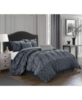 Piercen 7-Pc. Comforter Set, Queen