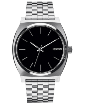 UPC 882902000247 product image for Nixon Time Teller Stainless Steel Bracelet Watch 37mm | upcitemdb.com
