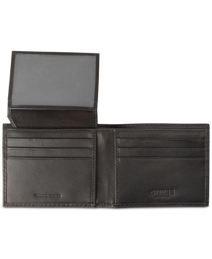 GUESS Men's RFID Leather Passcase Wallet Macy's