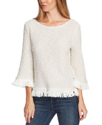 vince camuto fringe top