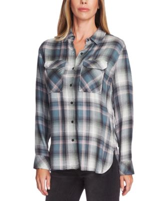 Vince Camuto - Plaid Utility Shirt