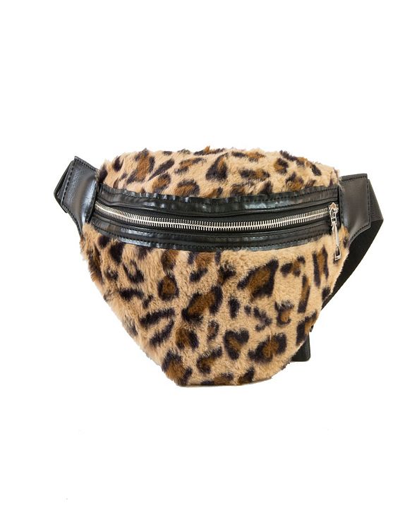 fur belt bag