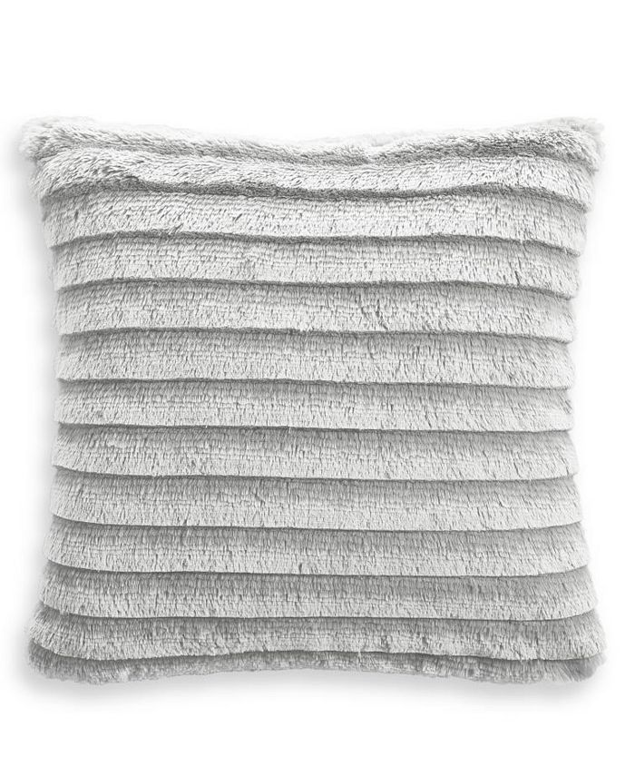 Martha Stewart Collection CLOSEOUT! Faux Fur Fringe 18"x18" Decorative