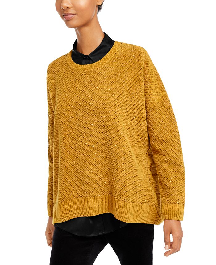Eileen fisher organic outlet cotton sweater