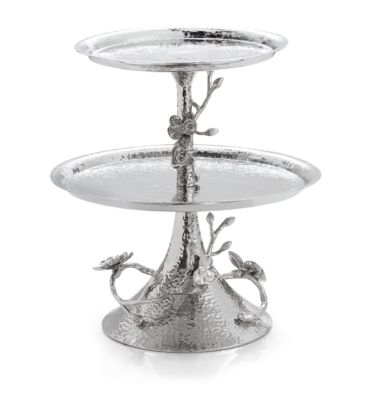 Michael Aram - White Orchid 2-Tier Etagere
