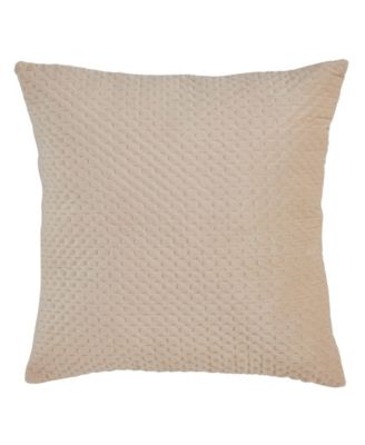 Pinsonic Velvet Decorative Pillow, 18" x 18"