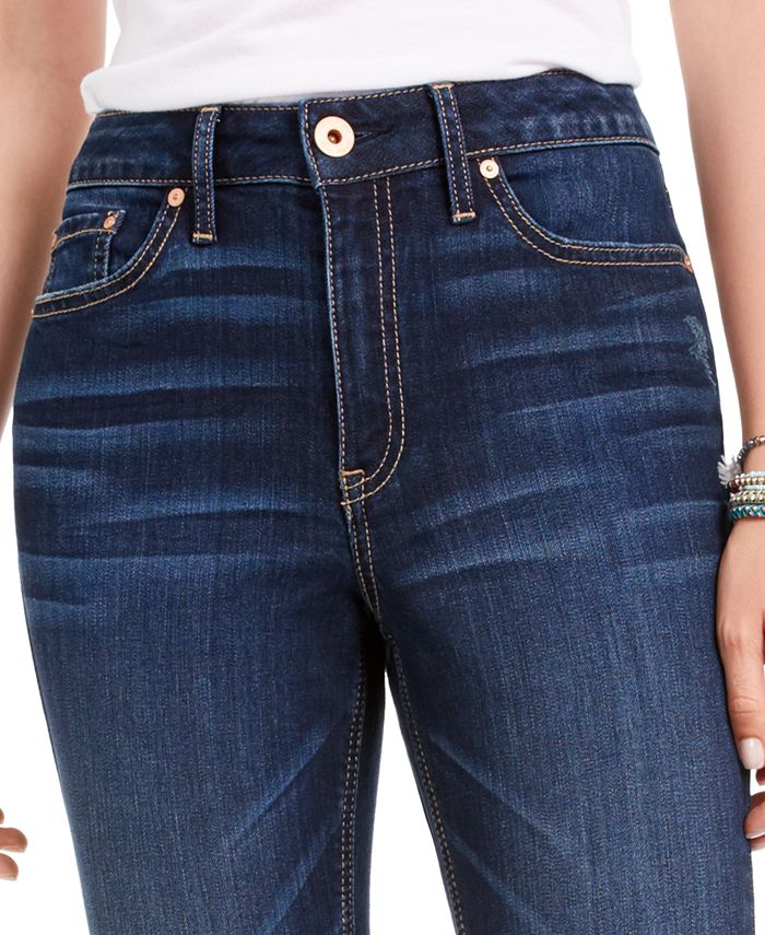 American Rag Juniors' High-Rise Raw-Edge Skinny Jeans, Created for Macy ...