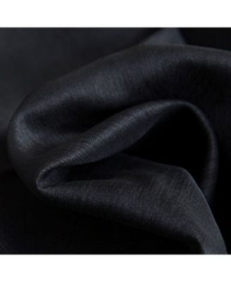 2 Piece Semi Sheer Voile Window Curtain Drapes Grommet Panels for Bedroom, Living Room & Kids Room