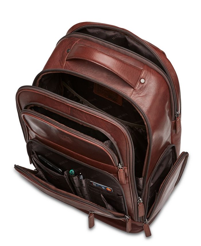 Mancini Buffalo Collection Laptop/ Tablet Backpack & Reviews - All ...