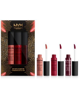 NYX Professional Makeup - 3-Pc. Love Lust Disco Soft Matte Lip Cream Set