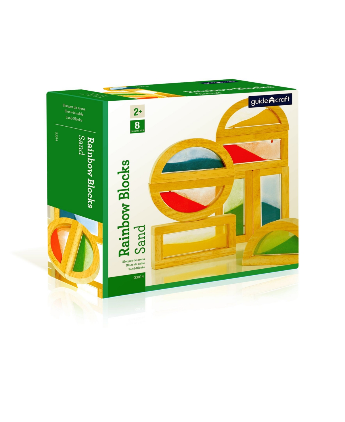 Shop Guidecraft, Inc Guidecraft Rainbow Blocks In Multi-color