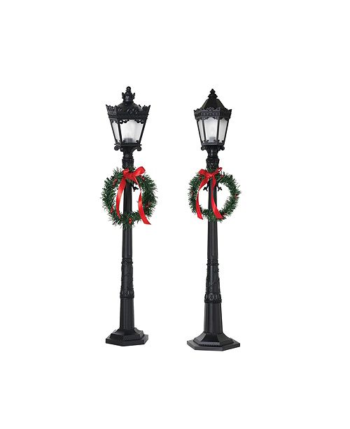Gerson Gerson 26 Inch Indoor Holiday Lamp Posts Set Of 2 Reviews Holiday Shop Home Macy S