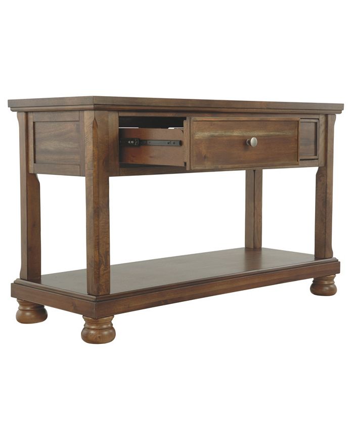 Signature Design By Ashley Ashley Furniture Flynnter Sofa Table Macy's