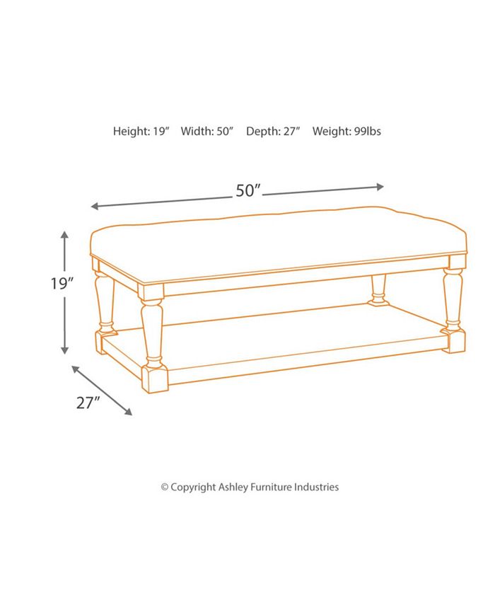 Signature Design By Ashley Ashley Furniture Shawnalore Coffee Table