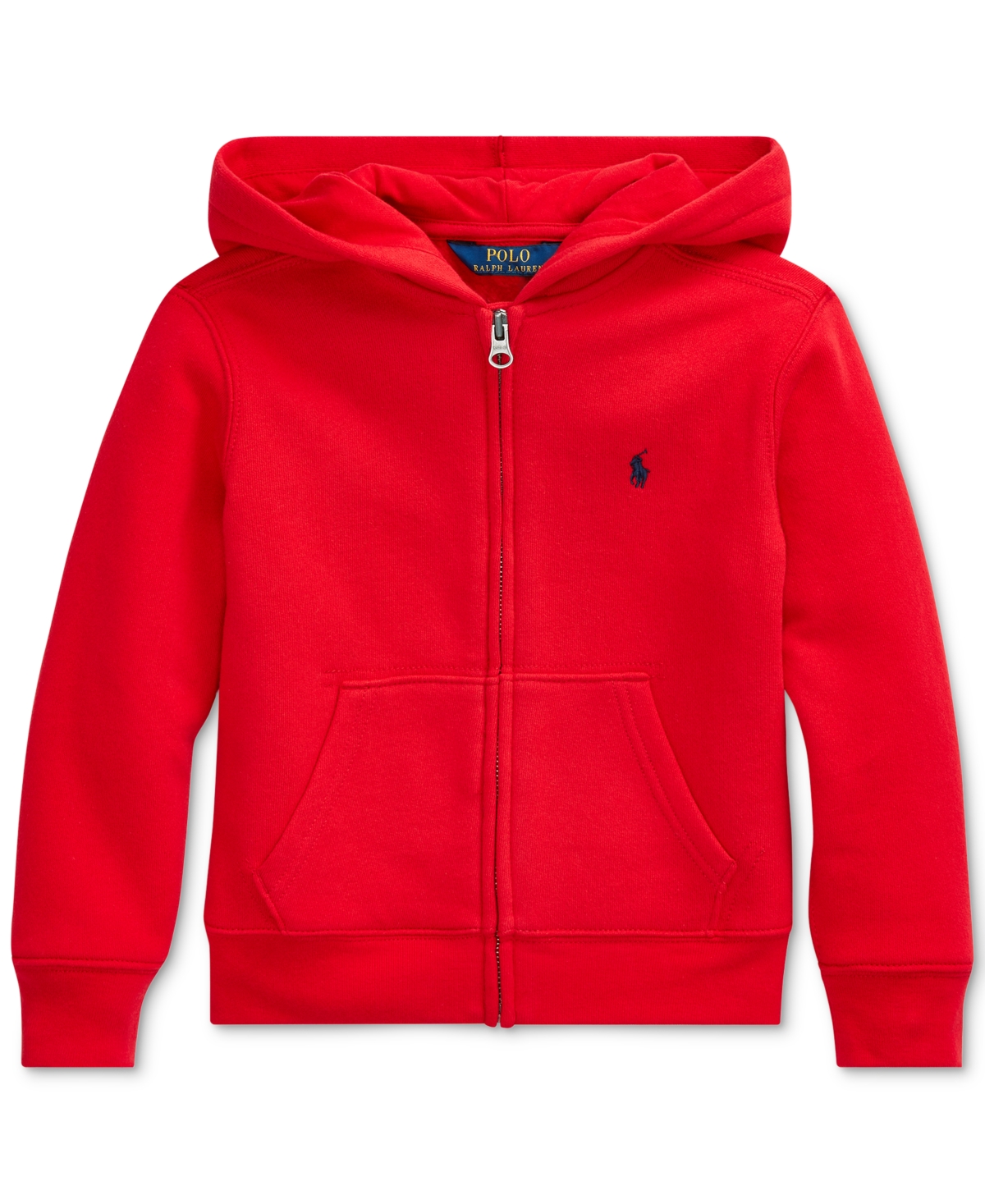 Polo Ralph Lauren Kids' Toddler And Little Boys Cotton Fleece Hoodie In Red