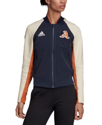 adidas varsity jacket womens