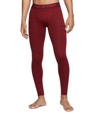 maroon nike pro leggings