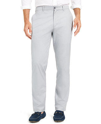 Alfani Men's AlfaTech Classic-Fit Chino Pants, Created for Macy's - Macy's