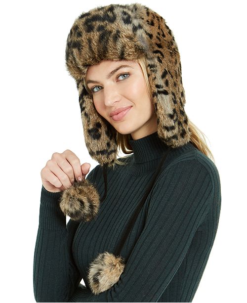 Surell Full Fur Rabbit Trooper Hat Reviews Handbags