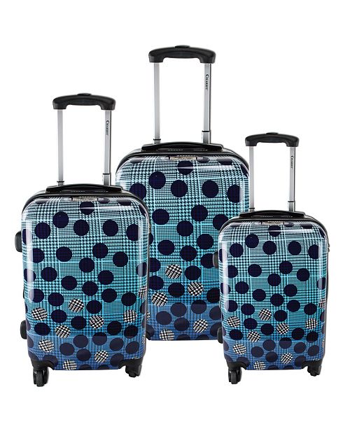 Chariot Ombre 3-Piece Hardside Luggage Set & Reviews - Luggage Sets - Luggage - Macy&#39;s