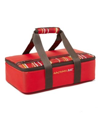 Rachael Ray Lasagna Lugger Insulated Casserole Carrier for Potluck Parties Picnics Tailgates Fits Baking Dish Macy s