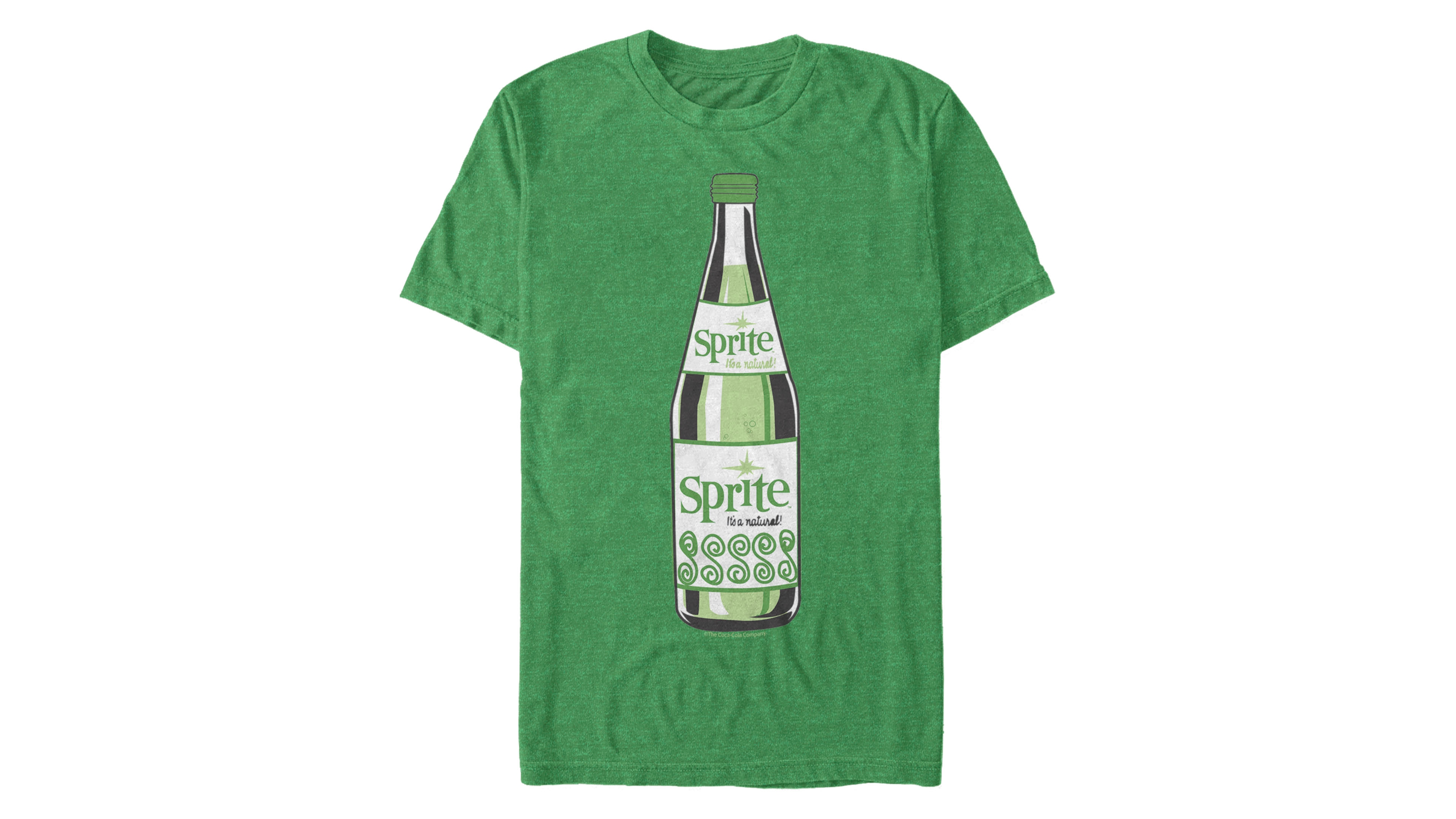 Coca-Cola Men's Classic Sprite Taste The Natural Short Sleeve T-Shirt