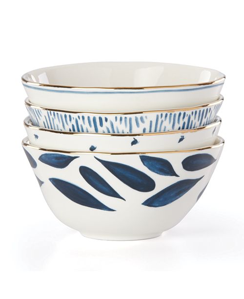 Lenox Blue Bay Set/4 Assorted Dessert/Sorbet Bowls & Reviews
