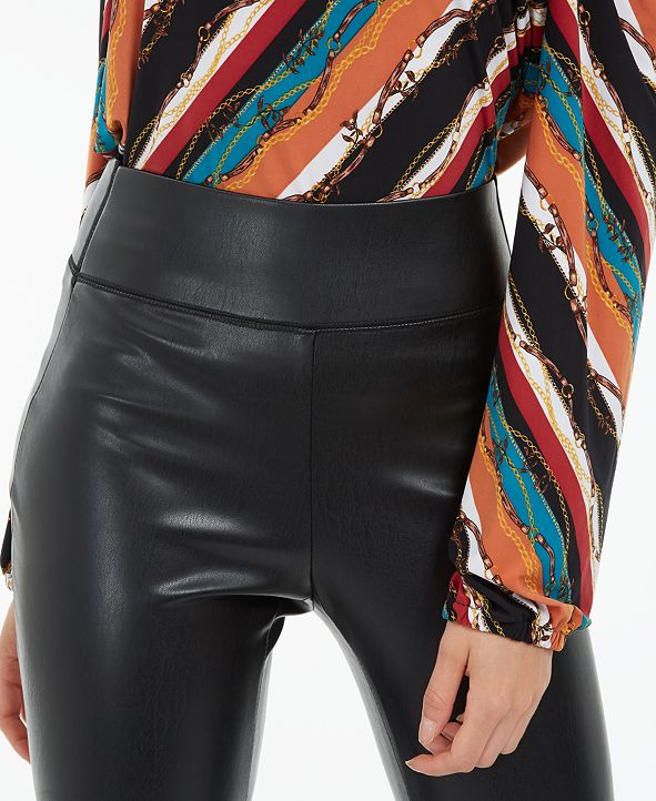 macy's leather pants