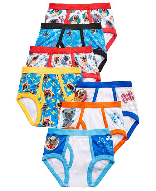 Handcraft Toddler Boys 7 Pk Puppy Dog Pals Cotton Briefs
