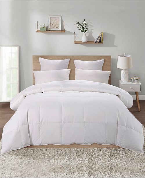 Unikome 600 Fill Power White Goose Down Winter Comforter Size