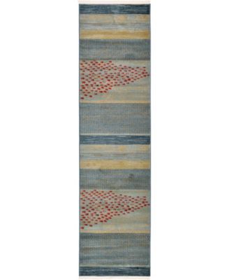 Bayshore Home Ojas Oja1 Light Blue Area Rug Collection