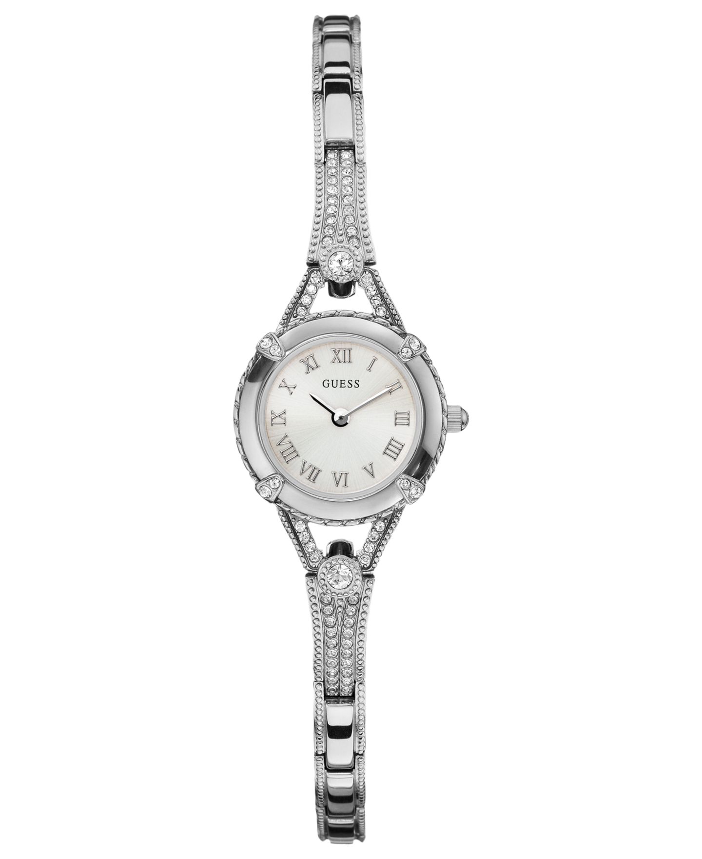 Женские часы GUESS Watch, Silver Tone Bracelet 22mm U0135L1 — фото 1