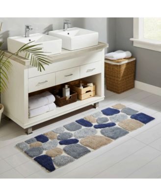 Pebbles Plush Bath Runner, 24" x 60"