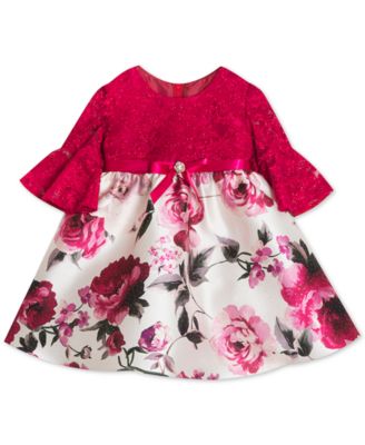 macys rare editions baby dress